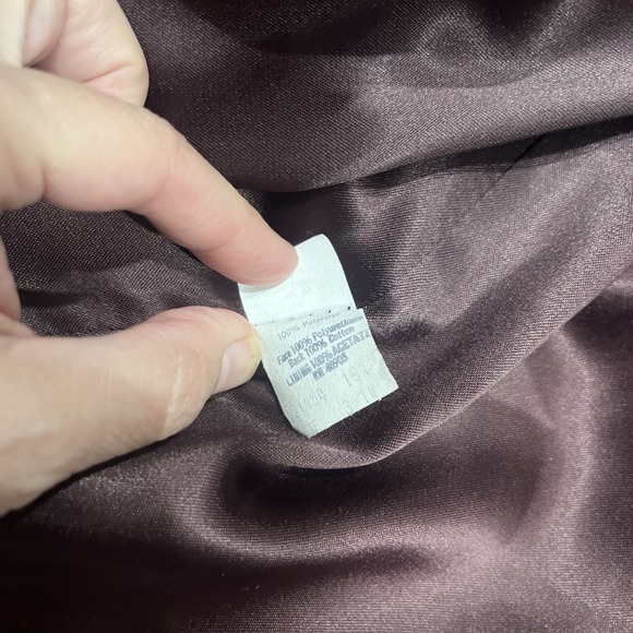 Vintage American Signature Made In USA Woman Faux Fur Coat Size 14 Dark Brown - Picture 6 of 8